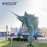 Buy cheap Interesting outdoor garden decoration with large bronze sailfish sculptures from wholesalers