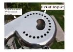 3400r/min Aluminum Commercial Fruit Juice Extractor / Juice Maker For Restaurant