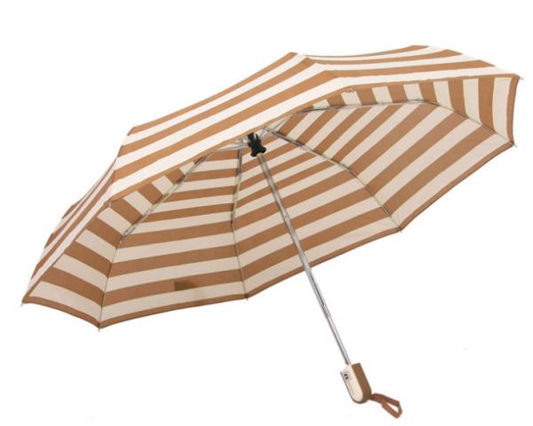 Buy cheap Stripe Pattern Lightweight Folding Umbrella Color Waterproof Electric Bike Umbrella from wholesalers