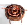 Buy cheap Copper or Copper Nickel Finned Tube Coil as Refrigeration Condenser / Refrigeration Evaporator from wholesalers