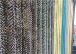 8*8mm Architectural Room Divider Cascade Coil Metal Drapery Window Curtain