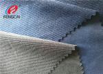 Thick Polyester Spandex Twill Fabric , School Uniform Fine Knit Fabric