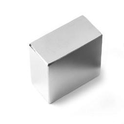 Buy cheap One Very Strong 50mm x 25mm x10mm Large Neodymium Block Magnets N35 from wholesalers