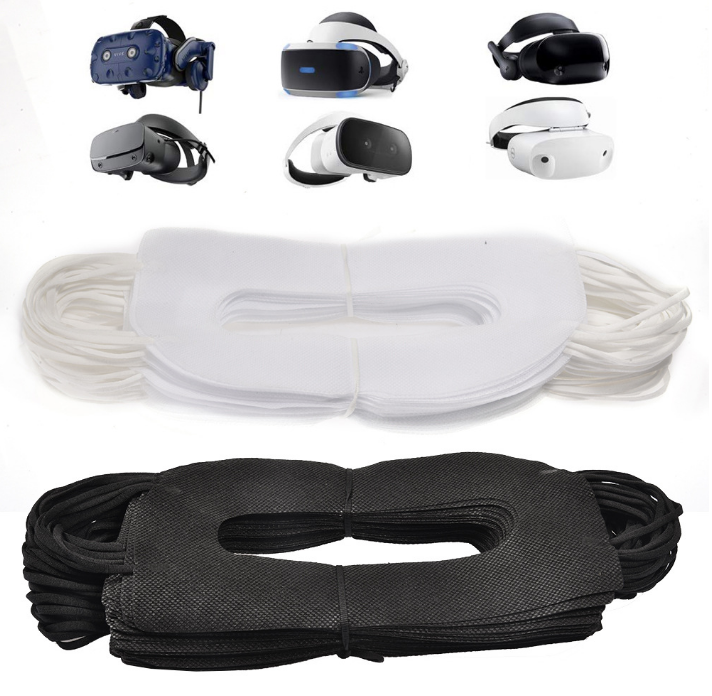 factory price Non woven VR eye mask disposable hygiene eye cushion eye cover for oculus quest HTC VIVO VR machine