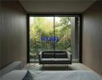 Large view PVDF Color Double Glazed Aluminium Sliding Doors EPDM Gasket