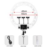 100W 22 Inch Ring Light FS-640II 3200K LED Ring Fill Light For Eyelash Beauty