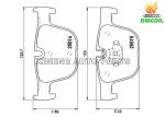 Front Axle BMW Auto Brake Parts Strong Durability Fully Automated Production