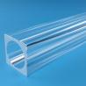 Buy cheap Conical Quartz Tube Customized Shape And Dimension from wholesalers