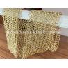 Buy cheap ø2.0*20mm Carbon Steel Ring Mesh Fabric As Divider For Interior Decoration from wholesalers