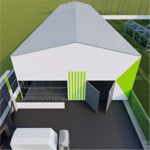 China Light Steel Frame Structure Warehouse Workshop For Customized on sale