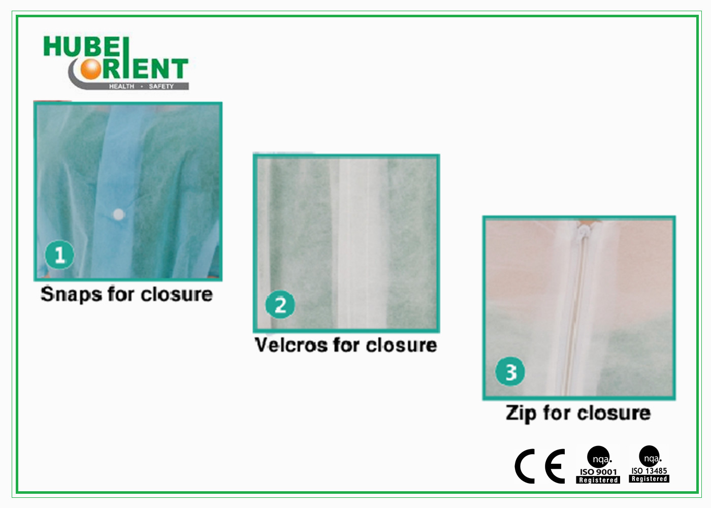 non-toxic and non-irritating Disposable Lab Coat With Zip Closure And Shirt Collar for factory
