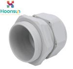Dustproof Grey Nylon Cable Gland M63 Series Nickel Plating Surface For LED Lamp