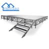 Buy cheap Black Or Custom Heavy Duty Stage Truss,Manufacturer Aluminum Alloy Stage For Wedding Party Events from wholesalers