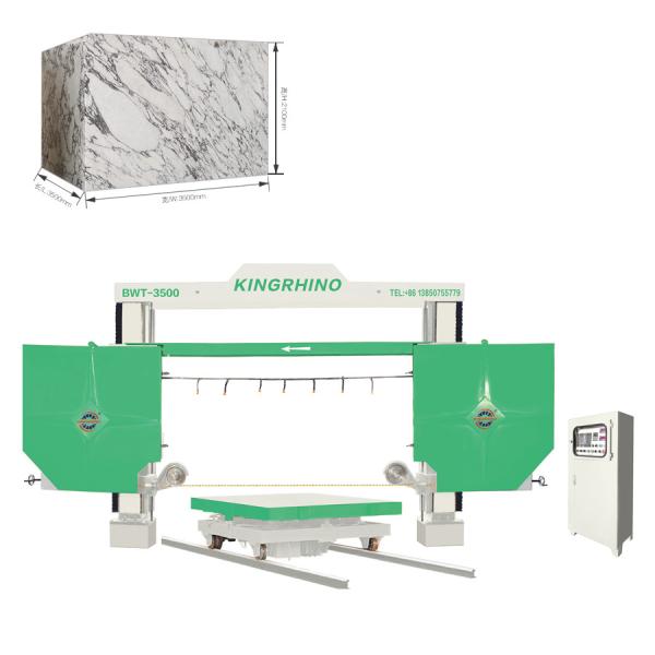Buy cheap 3500x3500x2100mm Diamond Wire Saw Cutting Machine For Limestone from wholesalers