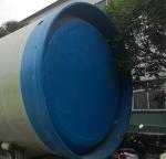 Grp Fiberglass Frp Sewage Pump Station Prefabricated Integrated Domestic