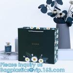 Kraft Paper Bags Square Bags, Thick Paper Bag With Window For Wedding, Party,
