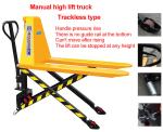 Welded 1000kg Manual Scissor Hand Pallet Truck Powder Coated Finish
