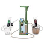 Buy cheap ABS Camping Water Filter Pump 0.01 Micron Outdoor Hand Pump Water Filter from wholesalers