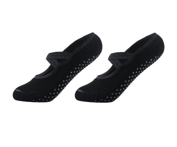 Buy cheap Cotton Blend Yoga Pilates Socks With Grips Anti - Foul Customized Color from wholesalers