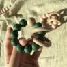 Buy cheap Customized Silicone Teething Bead Bracelet For Infant Baby Kids Playing from wholesalers