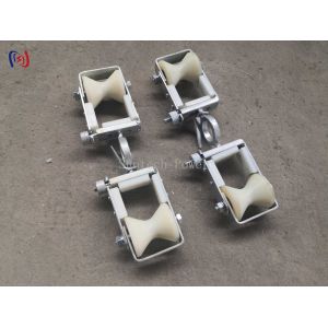 Buy cheap Exchanging Overhead Grounding Wire Opgw Stringing Double Sheave Block from wholesalers