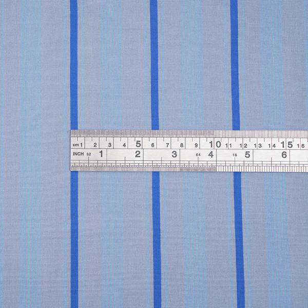 Buy cheap Mercerized Cotton Striped Knit Fabric Soft 95 Cotton 5 Spandex 175cm Width from wholesalers