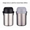 Buy cheap 1800ml Stainless Steel Storage Food Container Double Wall Vacuum Construction from wholesalers