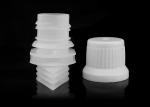Dia 15mm Non Spill Plastic Pour Spout Caps In Double Gaps Accept Machine Filled
