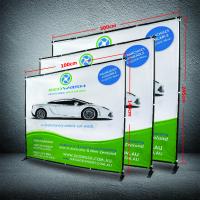 Buy cheap 8 X 8 Collapsible Display Stand , Dye - Sub Printing Retractable Banner Display product