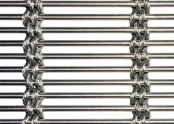 Buy cheap 8mm Decor Woven Wire Drapery Oil Free High Temperature Resistant from wholesalers