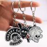 Buy cheap Custom Metal Key Tags Engraved Personalized Enamel Keychain from wholesalers
