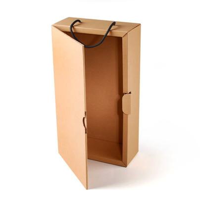 Buy cheap Luxury Cardboard Wine Box , Cardboard Boxes For Wine Bottles Gift Packing from wholesalers