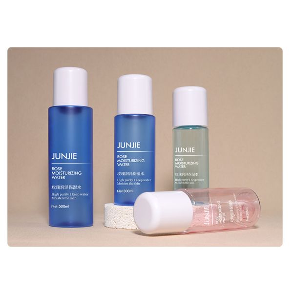 Matte Clear Plastic Bottles 500ml 300ml 200ml PET Plastic Cosmetic Bottles