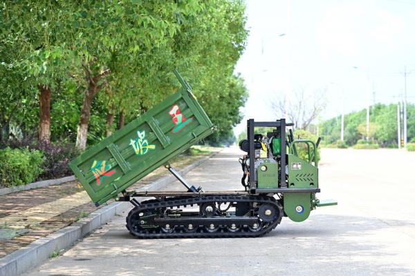 Buy cheap Diesel Engine Powered GF2000 Rubber Crawler Dumper Track 2000kg Construction Machinery from wholesalers