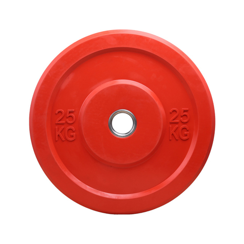 Home Gym Strength Machine Plate Rubber Free Weights Equipment