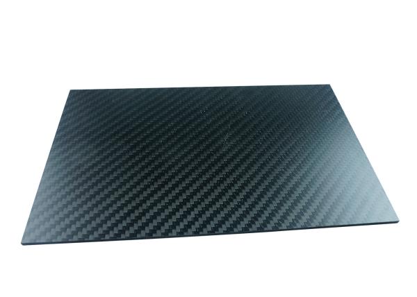 Quality Light Weight Full Carbon Fiber Plate with Twill Weave Matte surface for sale
