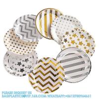 Buy cheap Wholesale High Quality Eco Paper Plate Happy Birthday Dessert Cake Reusable product