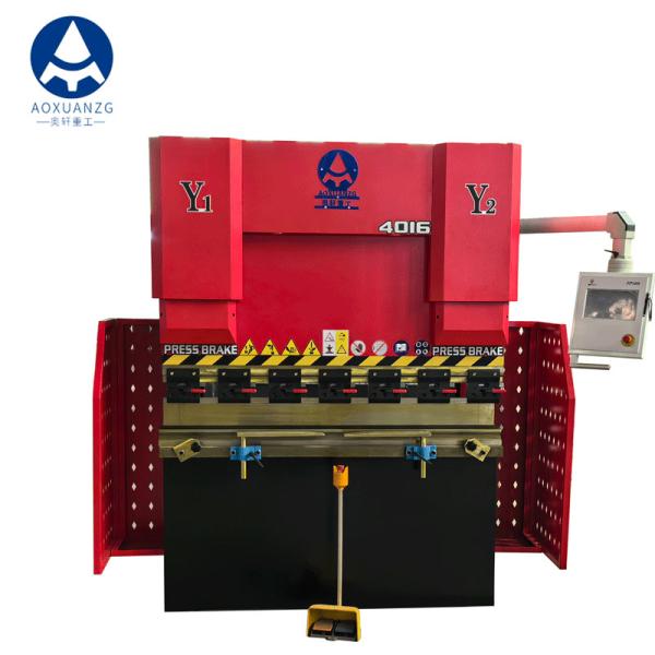 Buy cheap Hydraulic CNC Press Brake Carbon & Stainless Steel Bending CNC Hydraulic Bending TP10S Controller from wholesalers