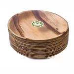 SGS 100% Biobased Palm Leaf Plates Disposable For Children'S Birthday Party