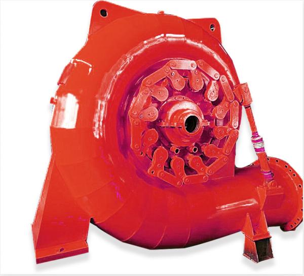 Automatic Francis Turbine Generator 450-1000RPM Speed 20-300M Water Head 400V