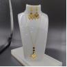 Buy cheap High Polish Newest Gold Color Stainless Steel Earring ,Necklace , Bracelet Sets For Lady from wholesalers