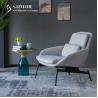 Buy cheap High quality leisure chair, high density foam, leather relaxing chair, living room lounge chair, leisure lounge chair from wholesalers