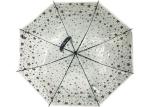 23" Auto Open POE Transparent Rain Umbrella Customized Creative Umbrella Design