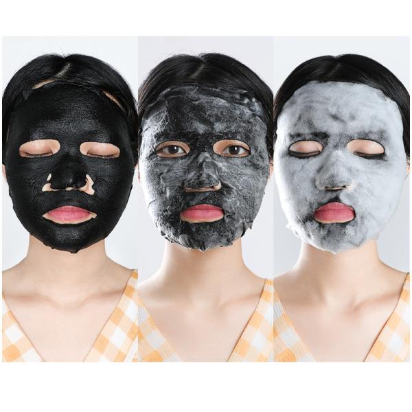 Buy cheap Clear Pores Mud Face Mask Dense Delicate Bubbles With Bamboo Charcoal Film Cloth from wholesalers