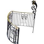 Rain And Sun Proof Iron Fencing For Outdoors Coated Fences Eco-Friendly