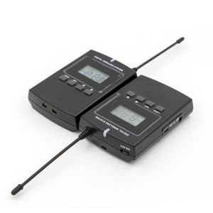 Two Way Wireless Headset Microphone System , Digital Audio Guide Device