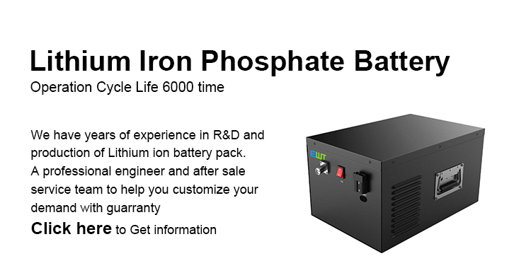 Industrial 24V Lithium Iron Phosphate Battery Backup 100Ah 25.6V Energy Storage