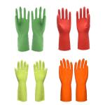 M 50g Cotton Spray Flocklined Household Cleaning Gloves For Dishwashing