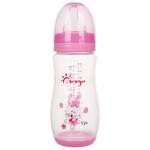Wide Neck 12oz 330ml Silicone PP Arc Baby Feeding Bottle