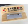 Buy cheap Safety Pin Personalized Name Tags Custom Engraved Wood Magnetic Name Badges from wholesalers